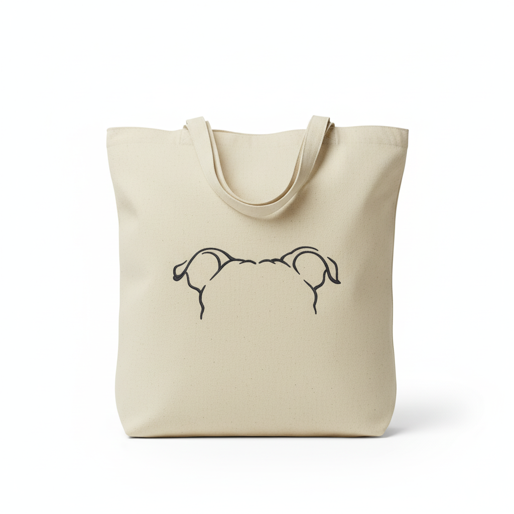 BYO Artwork Canvas Tote Bag